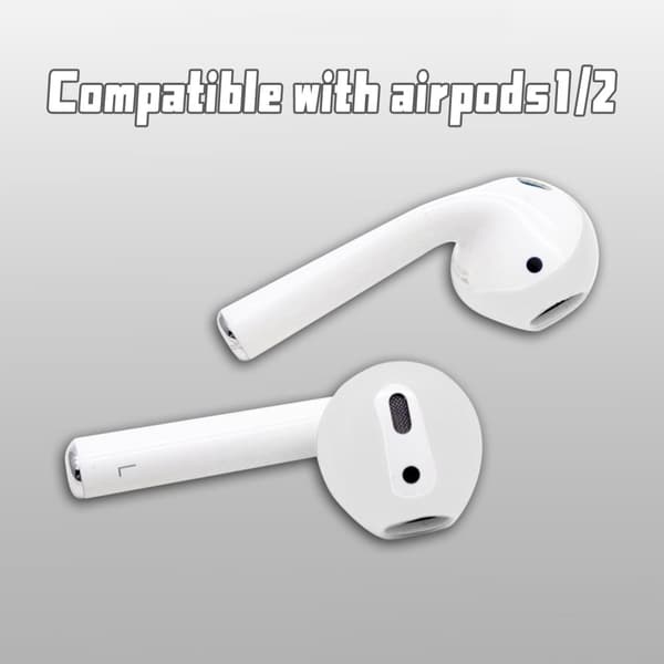 INF Silikoniset kuulosuojaimet AirPods 1/2 Generation -laitteille