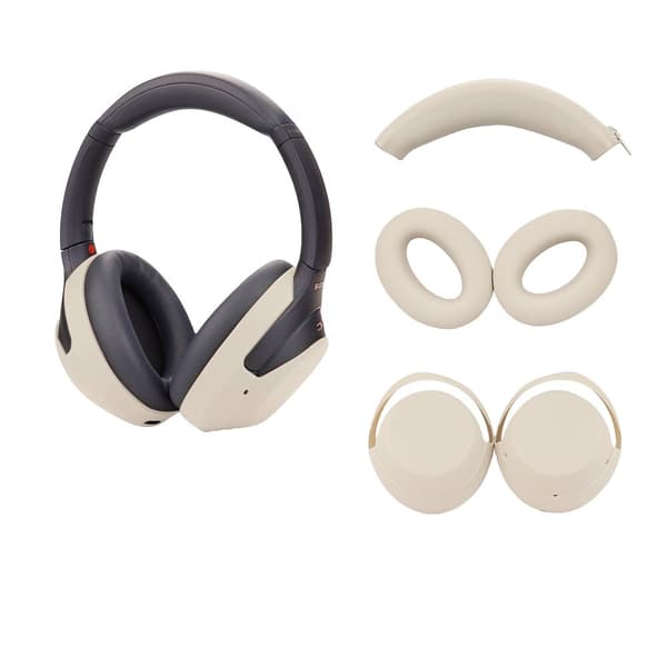 INF Pääpanta ja korvapehmusteet SONY WH-1000XM3/4:lle Beige