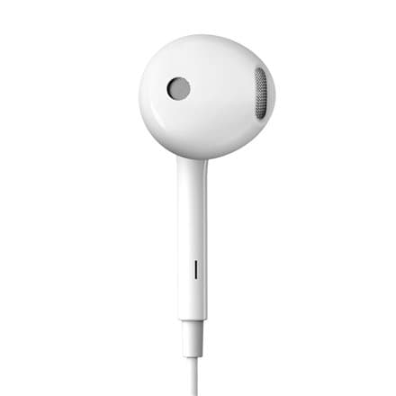 CASTI Edifier, cu fir, intraauriculare - butoni, pt smartphone, microfon pe fir, conectare prin Jack 3.5 mm, alb, "P180-Plus-W", (timbru verde 0.18 le