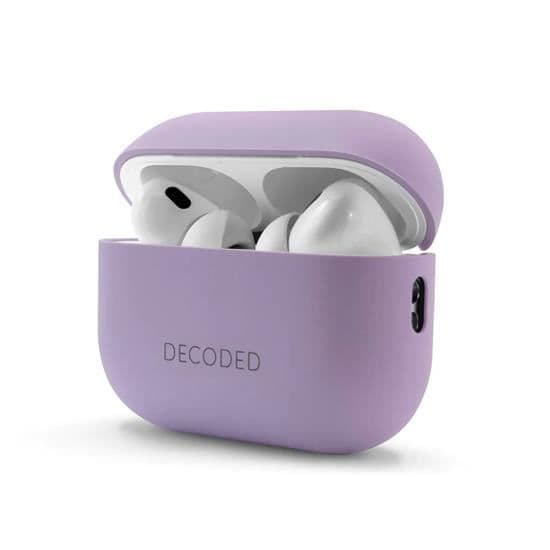 Coque - Avkodad - AirCase Silikon - AirPods Pro 2 - Lavendel - Stötresistent skydd