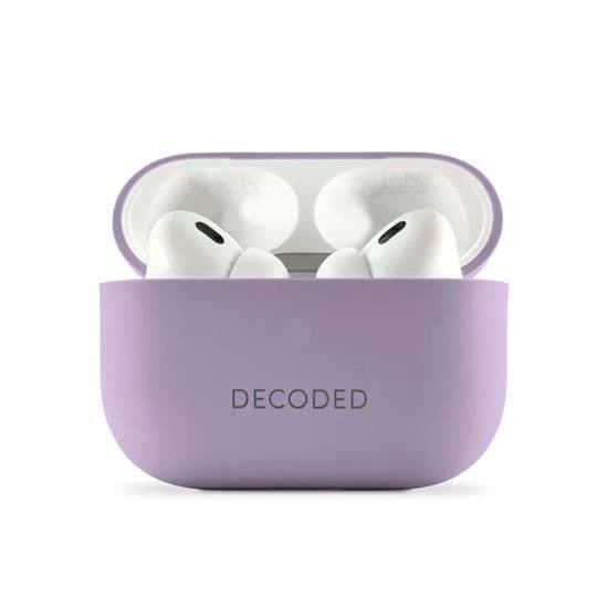 Coque - Avkodad - AirCase Silikon - AirPods Pro 2 - Lavendel - Stötresistent skydd