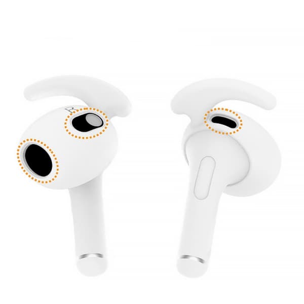 Pehmeät silikoniset korvakahvat Apple AirPodsille AirPods 3 Generation(2021)