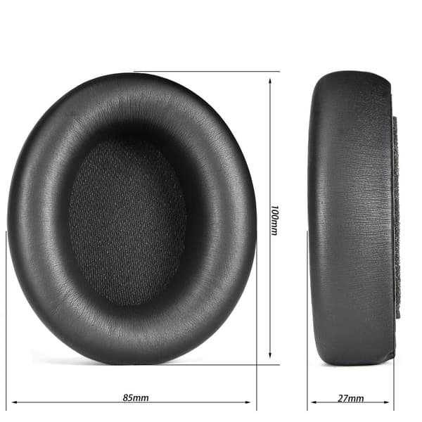 INF Erstatningsøreputer for Beats Studio Pro Sort