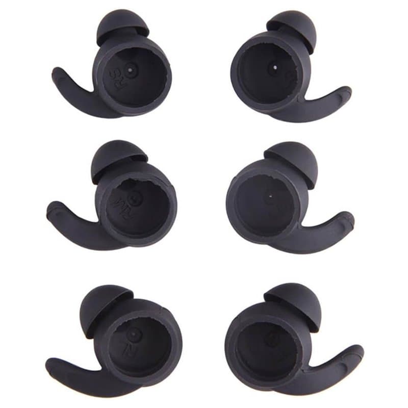 Øreputer 6-pak Huawei AM61 Sport - Svart