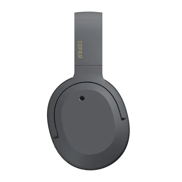 CASTI Edifier, wireless, cu fir, standard, utilizare multimedia, smartphone, microfon pe casca, conectare prin Bluetooth 5.2, USB-C, ANC, gri, "W820NB
