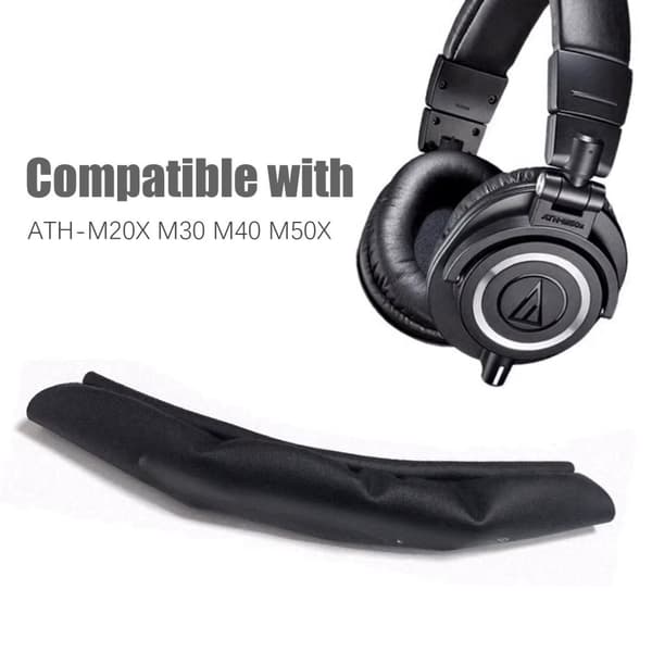 INF Pääpanta Audio-Technica ATH-M20X M30 M40 M50X:lle Musta