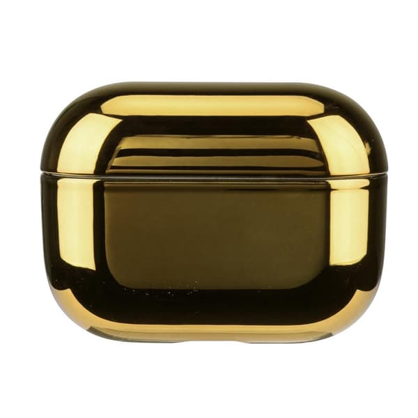 2x Guld elektropladetaske Apple Airpods PRO