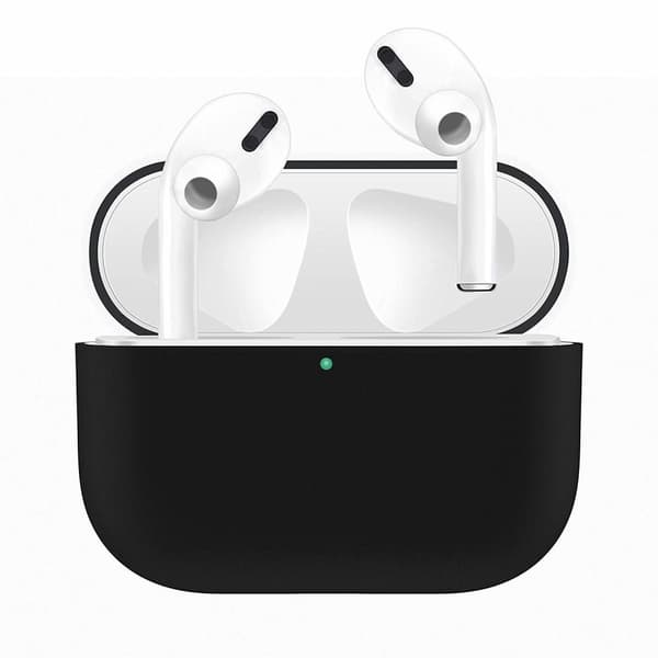 2x Silikone Cover Case til Apple Airpods PRO Black