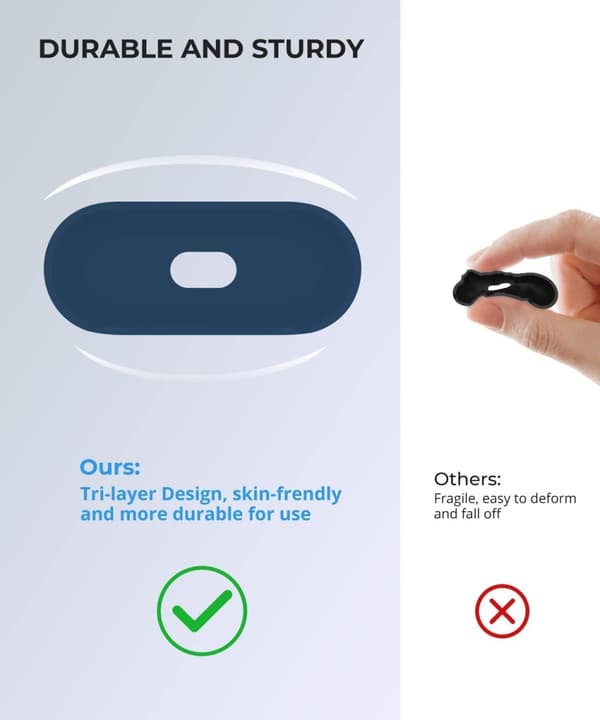 2x Marinblå Apple AirPods 3 skal silikon skyddsfodral för AirPods 3