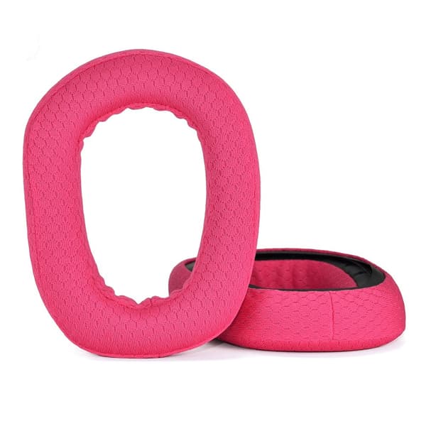 INF Øreputer for Logitech Zone Vibe 100/125 og G435 hodetelefoner Rød