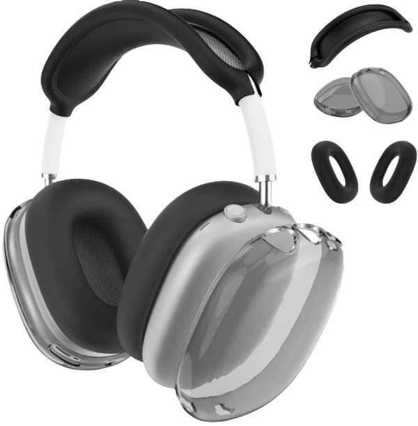 INF Suojakotelo AirPods Max -kuulokkeille Musta