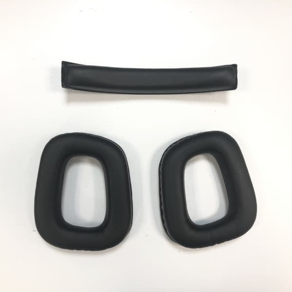 INF Erstatningsøreputer og hodebånd for Logitech G930 G430 G231-hodesett