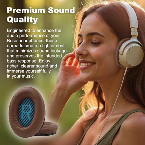 INF Vaihtokuulokkeet ja sanka Bose QC15 QC25 QC35 kuulokkeille