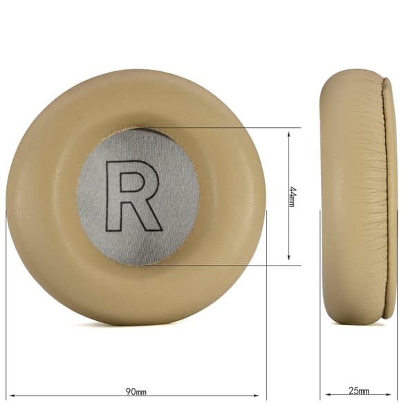 INF Erstatningsøreputer - Beige proteinskinn for B&O-hodetelefoner