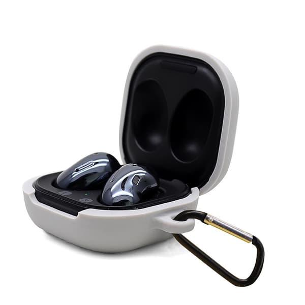 INF Silikonbeskyttelsesdeksel til Samsung Galaxy Buds Live Grå