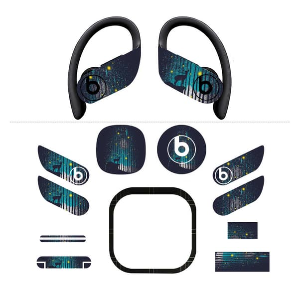 INF Beskyttende hud til Powerbeats Pro-øretelefoner Deer