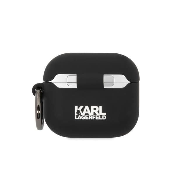 Coque för Airpods 3 NFT Stötsäker i Silikon Karl Lagerfeld Svart - Märke KARL LAGERFELD