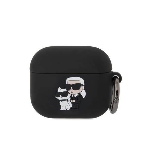 Coque för Airpods 3 NFT Stötsäker i Silikon Karl Lagerfeld Svart - Märke KARL LAGERFELD
