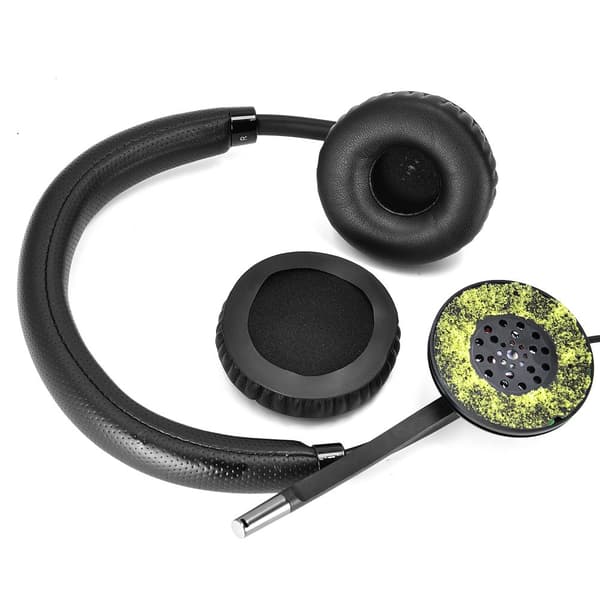 INF Erstatning av ørepute for Plantronics Blackwire & Audio Series-hodetelefoner 0