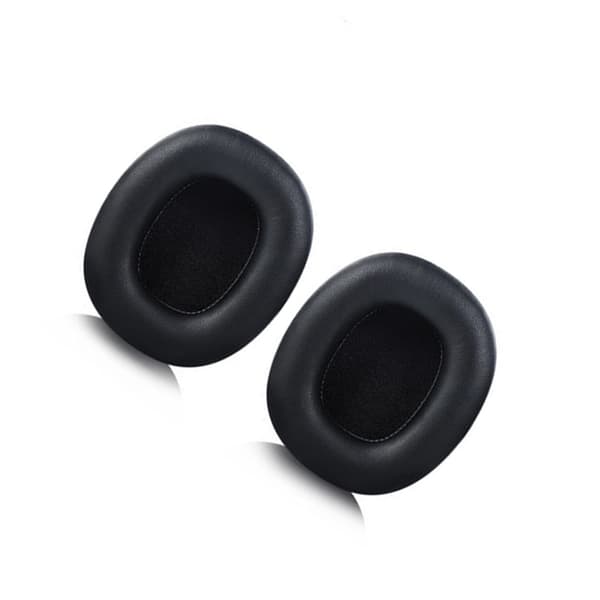 INF Erstatningsørepuder til hovedtelefoner - sort (2-pack)