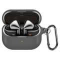 Pikkukuva 1 / 10: INF Suojaava silikonikotelo Samsung Galaxy Buds3/Buds3 Pro -kuulokkeille, karabiinihaka