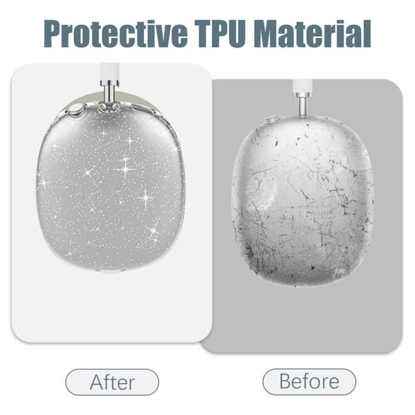 INF Kirkas TPU-kotelo AirPods Max -kuulokkeille 0