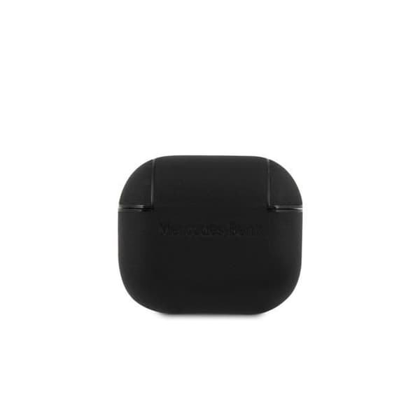 Coque för Airpods 3 i Läder - Mercedes Benz - Stötsäker - Svart