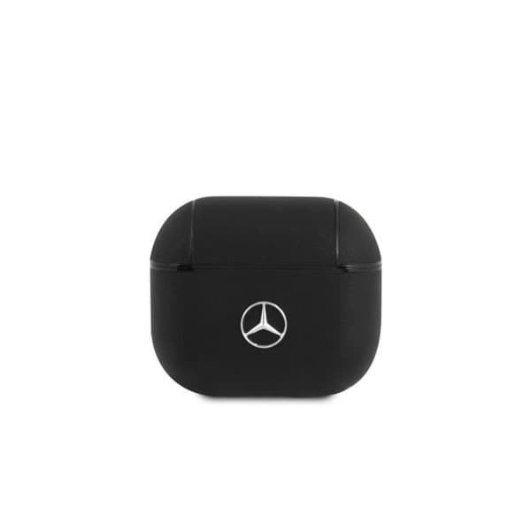 Coque för Airpods 3 i Läder - Mercedes Benz - Stötsäker - Svart