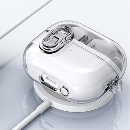INF Suojakuori Samsung Galaxy Buds 3/Buds 3 Prolle avaimenperällä 0
