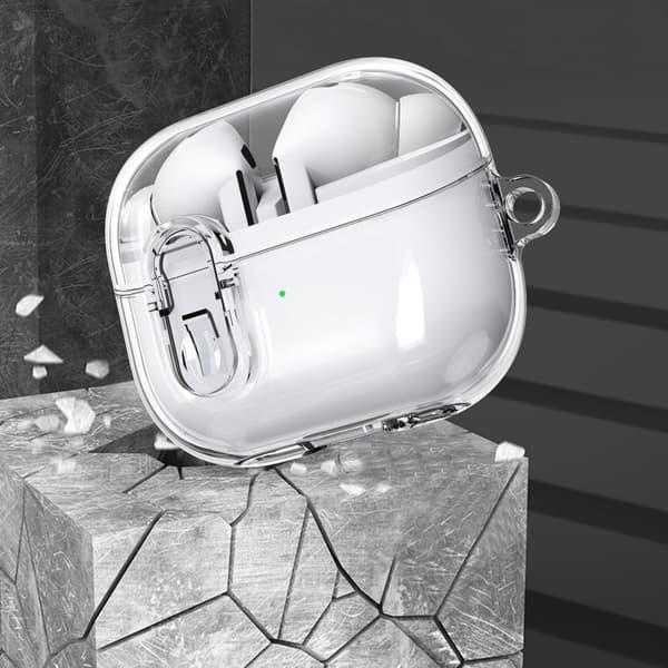 INF Suojakuori Samsung Galaxy Buds 3/Buds 3 Prolle avaimenperällä 0