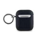 Miniatyrbild 2 av 3: AirPods-fodral - Karl Lagerfeld - Monogram Choupette - Silikon - Svart - 1/2 generation