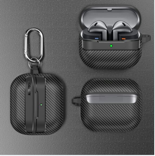 INF Carbon Fiber Protective Case for Samsung Galaxy Buds3/3pro