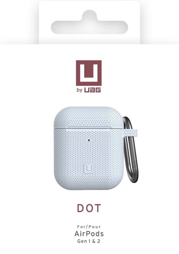 Apple Airpods U DOT Case, Soft Blue