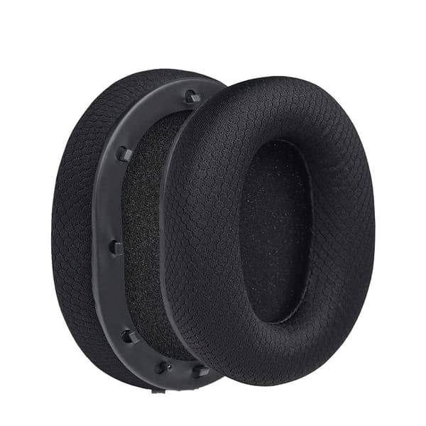 INF Erstatningsørepuder til Razer ManO'War 7.1 - sort fåreskind (enkelt)