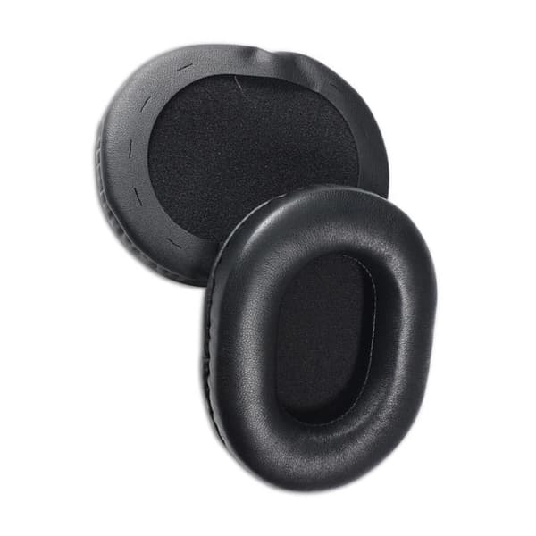 INF Vaihtokuulokkeet Razer BlackShark V2 PRO:lle - musta proteiininahka (2 kpl)