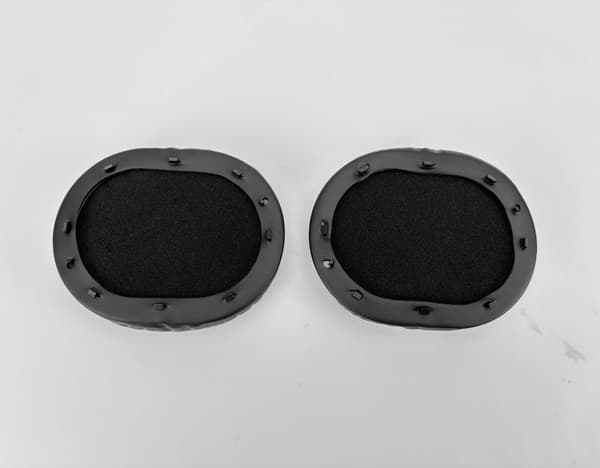 INF Vaihtokuulokkeet Razer BlackShark V2 PRO:lle - musta proteiininahka (2 kpl)