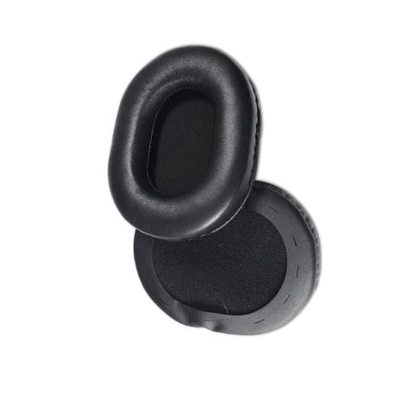 INF Vaihtokuulokkeet Razer BlackShark V2 PRO:lle - musta lampaannahka (2 kpl)