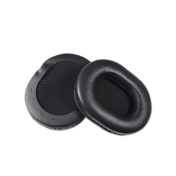 INF Vaihtokuulokkeet Razer BlackShark V2 PRO:lle - musta lampaannahka (2 kpl)