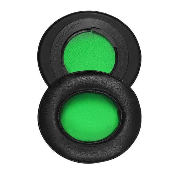 INF Lampaannahkaiset korvatyynyt Razer Kraken Pro V2:lle - musta (2 kpl)