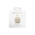 Miniatyrbild 4 av 4: Mini Sac AirPods - IDEAL OF SWEDEN - Modell Flo - Läder - Beige - Zebrastick med Karbinhake