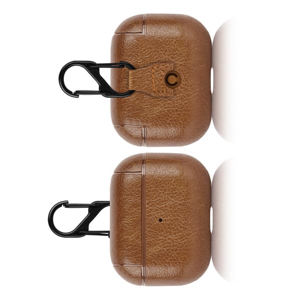 INF Airpods Suojakotelo, Premium PU-nahkaa AirPods 1/2