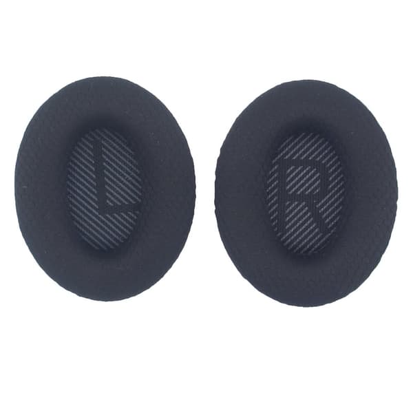 Ersättningsöronkuddar för Bose QC35, QC25, QC15 Hörlurar Svart
