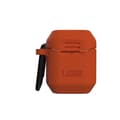 Miniatyrbild 4 av 4: Coque AirPods - UAG - Silikon - Orange - Gen 1 &amp; 2 - Optimal skydd