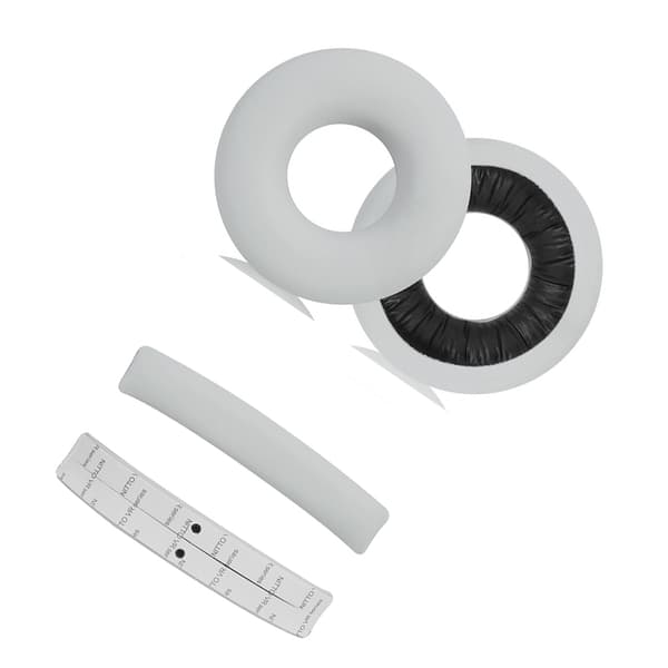 INF Vaihtokuulokkeet Sony WH-CH520 -kuulokkeille - Proteiininahkaa