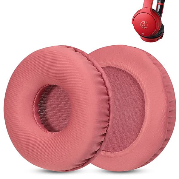 INF Utskiftbare øreputer for Sony WH-CH520 hodetelefoner - Isilkestoff (7CM)