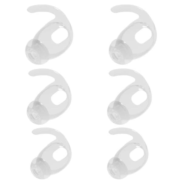 3-par TPE Ear Hooks Apple AirPods Pro (Gen4) - Clear