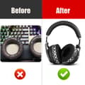 Pikkukuva 2 / 2: INF Corsair Virtuoso RGB WIRELESS SE -kuulokkeiden korvatyynyjen vaihto