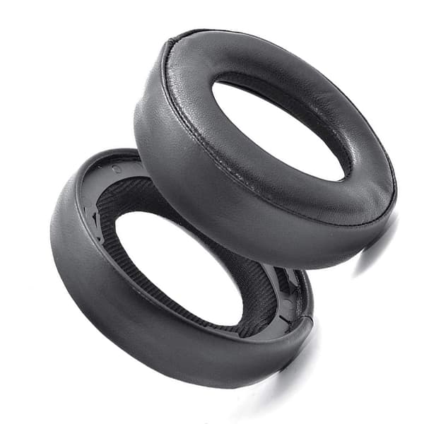 INF Utskiftbare øreputer til Sony PS3 PS4 7.1 Gold Headset - lammeskinn