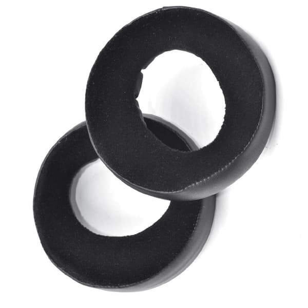 INF Utskiftbare øreputer for Sony PS3 PS4 7.1 Gold Headset - Sort fløyel