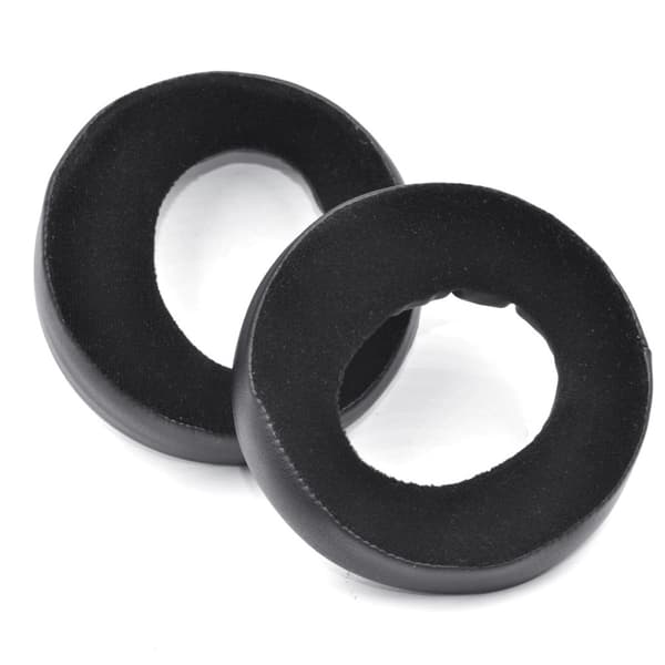 INF Utskiftbare øreputer for Sony PS3 PS4 7.1 Gold Headset - Sort fløyel